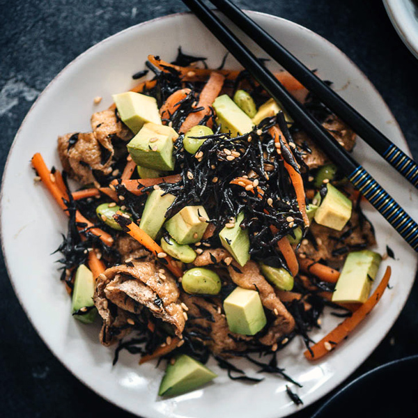 Sesame Oil Braised Hijiki